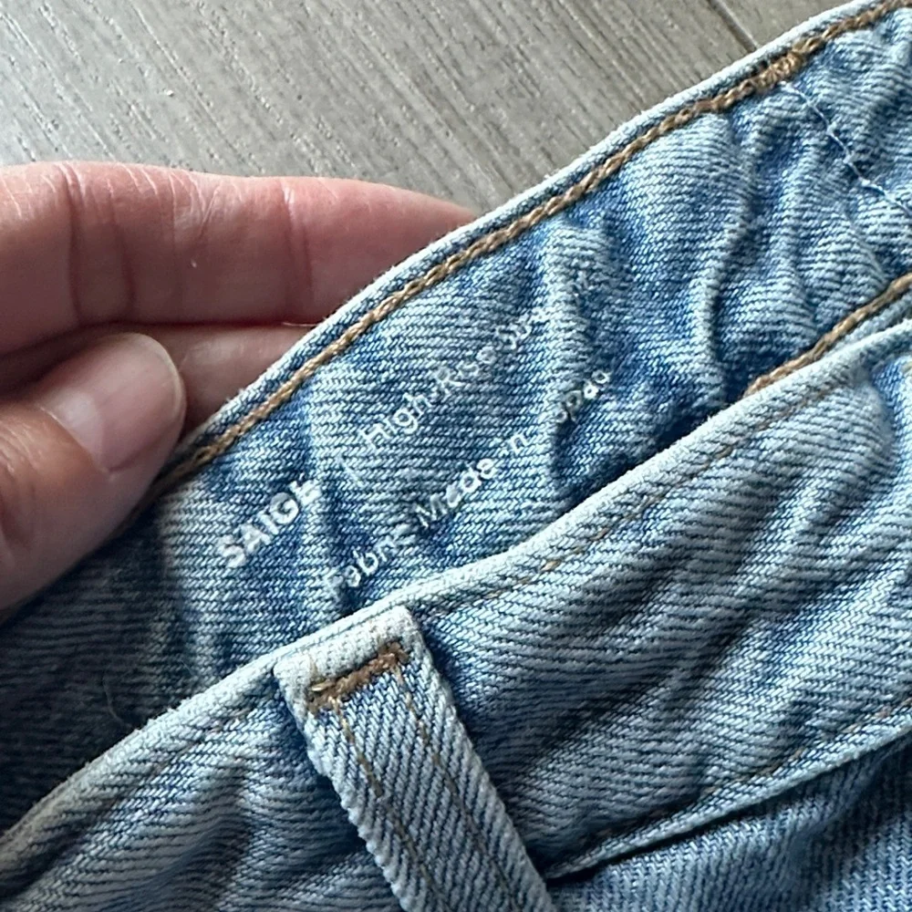 AG Adriano Goldschmied Saige High Rise straight jeans - Picture 5 of 7